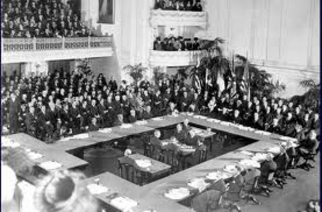 The Signing of the Treaty of Versailles