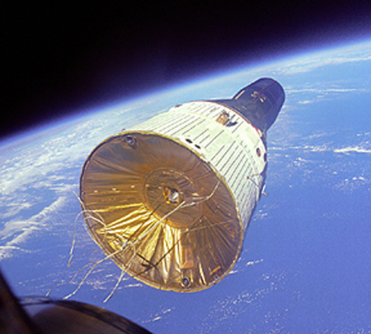 Gemini Program Lauches First Spacecraft
