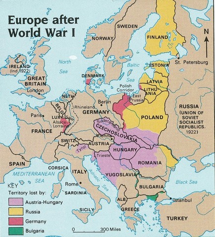 New Map of Europe
