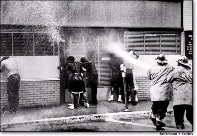 Birmimgham, Alabama protest - "Fire Hoses"- televised