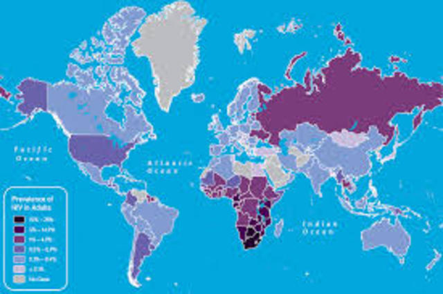 THATS WHEN HIV WAS DISCOVED IN HUMANS