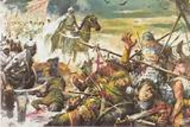 Los musulmanes conquistan España