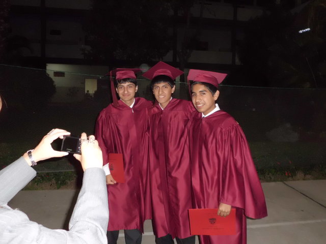 Paolo se gradúo.