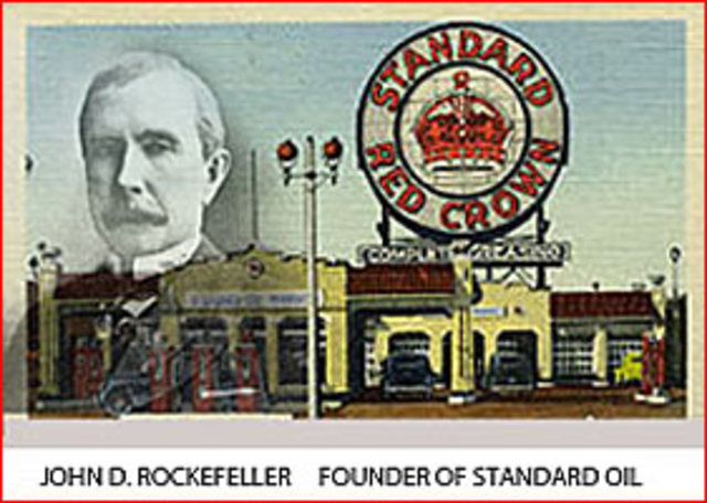 Rockefeller created Standard Oil
