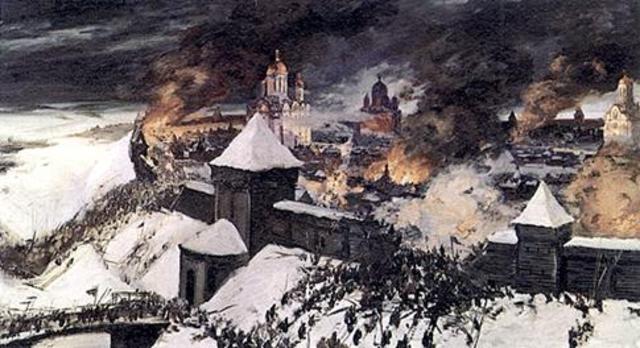 Распад Галицко Волынского княжества под ударами Орды.