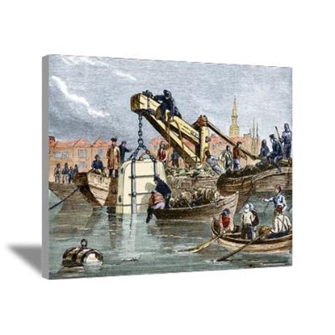 James Rennie design a diving bell.