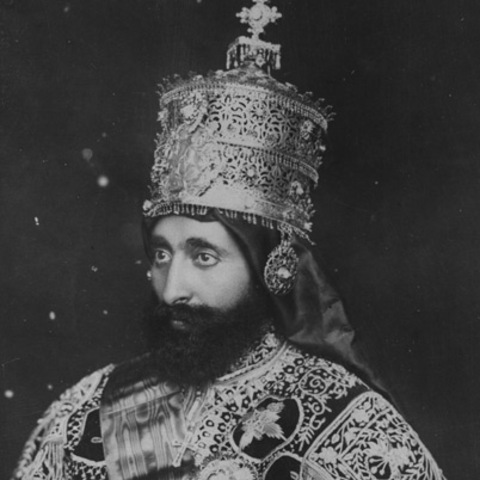 haile selassie crowned emperor.