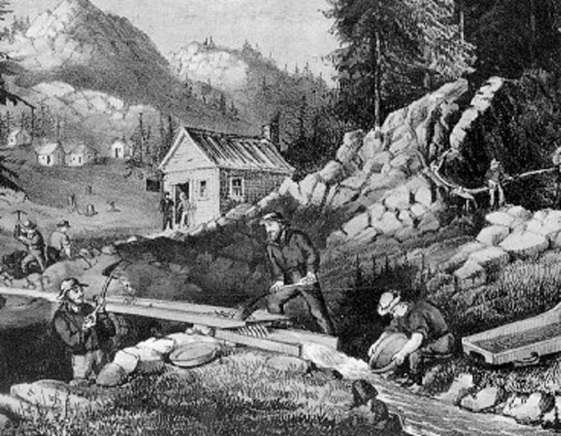 Gold discovered in California