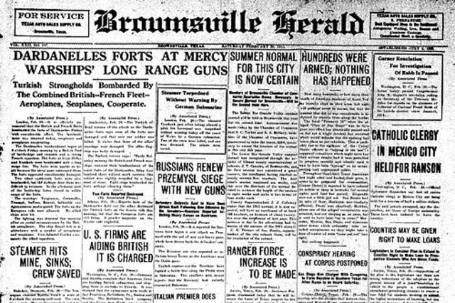 Allies Attack the Dardanelles