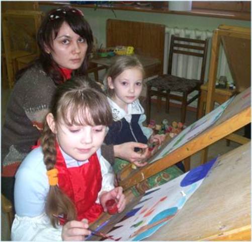 Создание студии изобразительного искусства «Цветная мозаика»