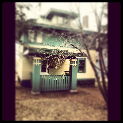 I moved into my first house