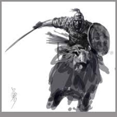 Mongol Warriors conquered Kievan Rus