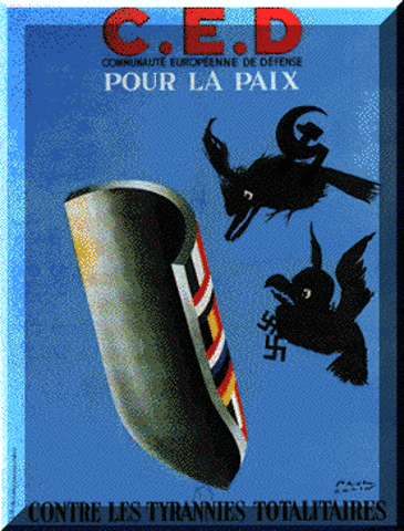 Echec de la CED et de la CPE