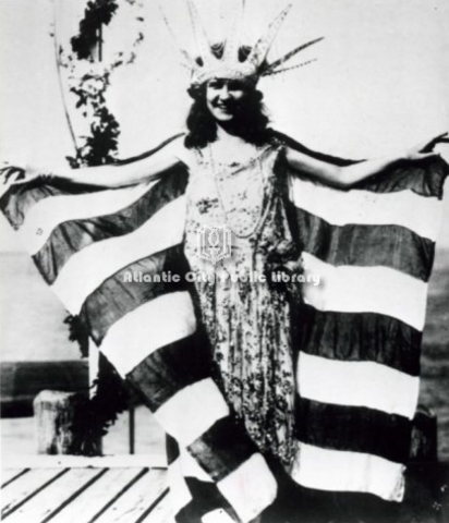 The first Miss America Pagent