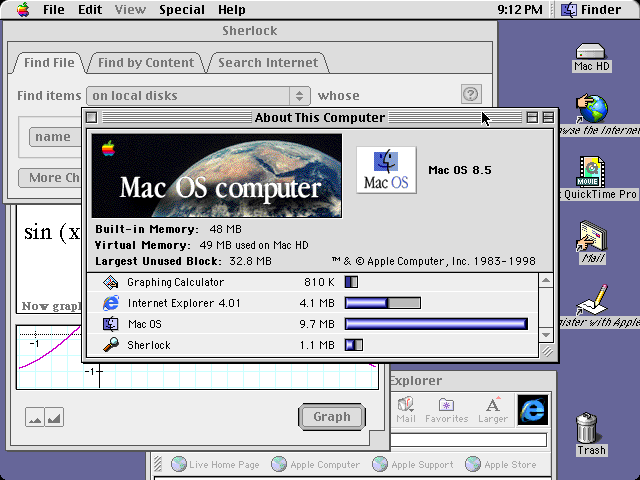 Mac OS System 8