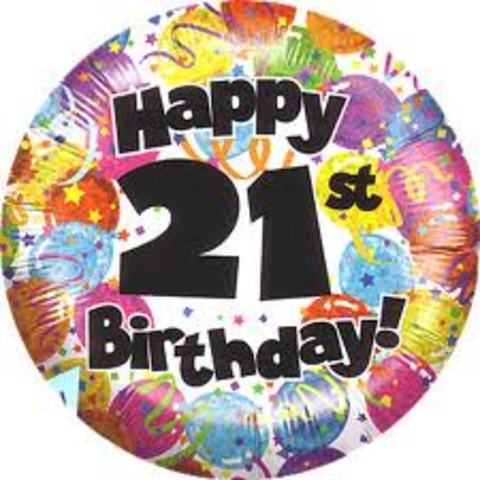 The Big 21st Birthday!