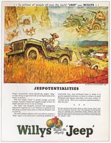 First Jeep created