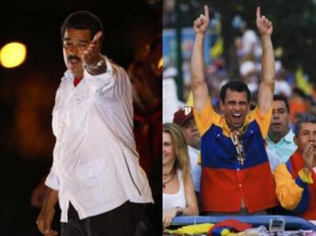Maduro y Capriles cierran campañas presidenciales en Venezuela