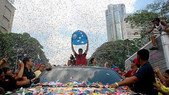 Henrique Capriles, acusó hoy a su rival chavista, Nicolás Maduro, de ser un "vago"