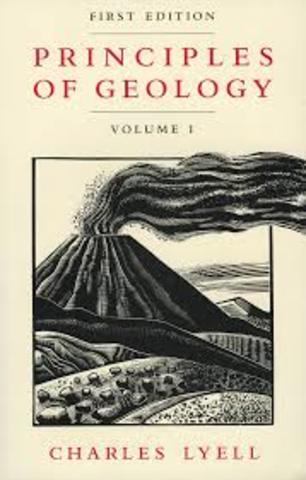 The st volume of Princiiples of Geology is Published