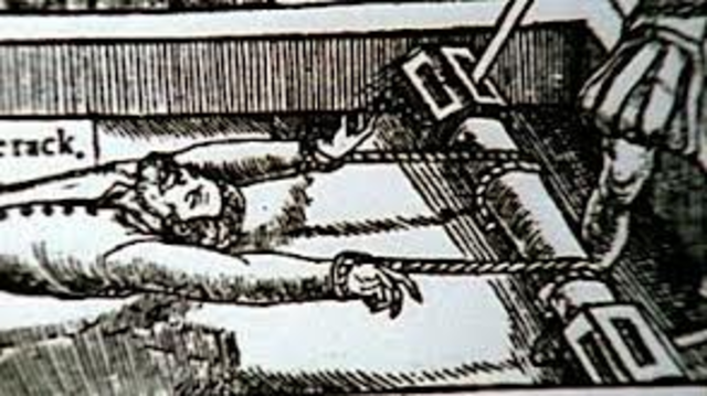 Capture of Guy Fawkes.