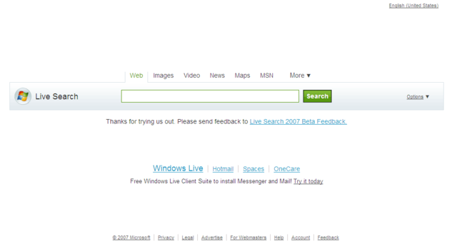 Fracaso de Windows Live Search y aparición de Life Search