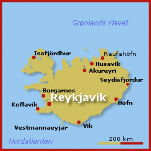 Vikingerne slår sig ned på Island