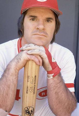 Pete Rose debutes as Reds player/manager