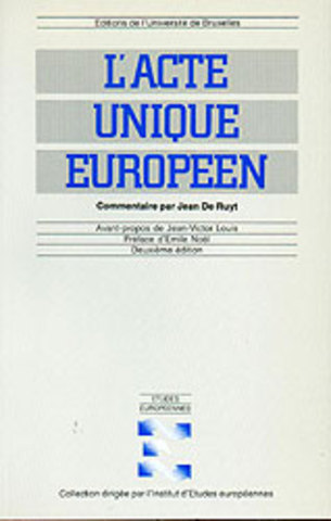 Acte unique européen