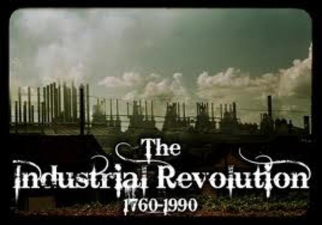 The Industrial Revolution begins