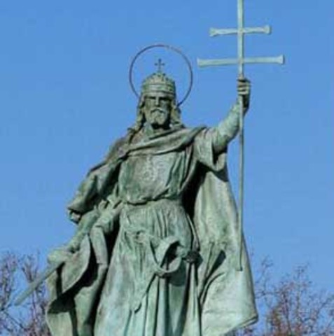 I. (Szent) István uralkodásának kezdete