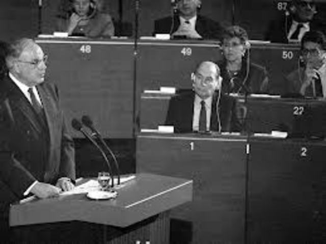 E. Germany's government resigns