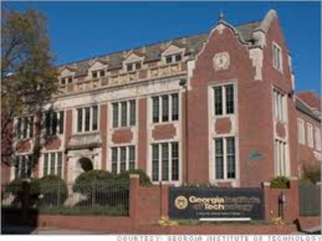 Entered Georgia Institution of Technology