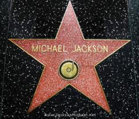 Michael Jackson's Hollywood Star.