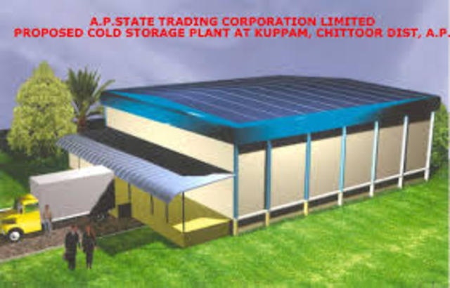 First Cold Storage plant built at Ketchikan