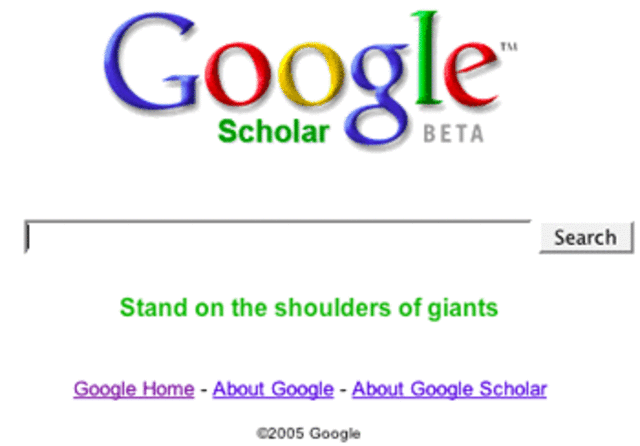 Google lanza Google Scholar