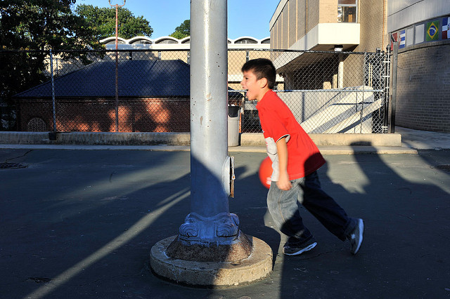 Me Running Into A Pole