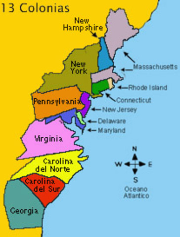 Emacipacion de las Trece colonias