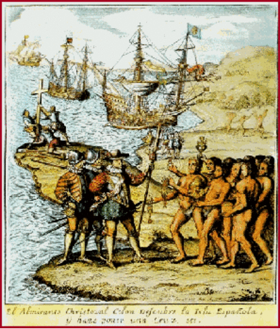 Inicio de enfrentamientos entre españoles y nativos