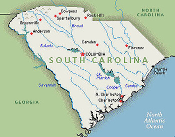 South Carolina:Sir Robert Heath:To help England control South Eastern North America