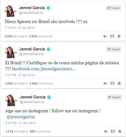 Primeiros tweets em Português