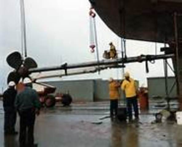 Ships had been repaired and put back to the sea