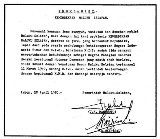 Indonesië onafhankelijk