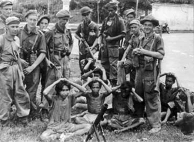 Nederland stuurde soldaten naar Indonesië