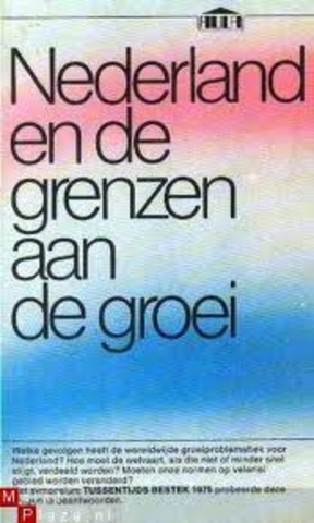 verscheen het boek 'grenzen aan de groei'