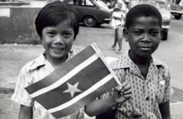 wilden de creolen (suriname) onafhankelijkheid