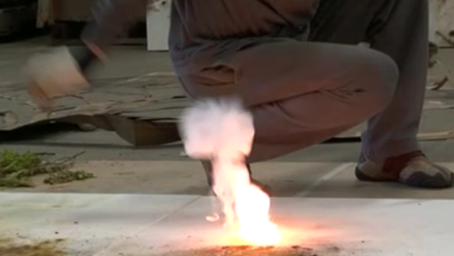 Gunpowder was first invented by an Chinese achcemist