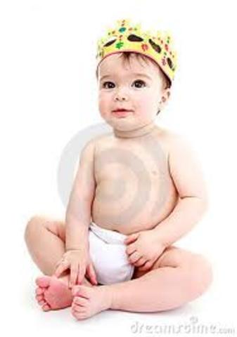Baby James becomes King
