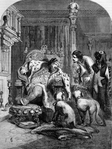 Death of King James I