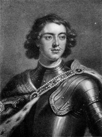 Peter the Great buit Saitn Petersburg